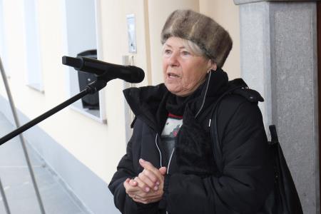 Odkritje doprsnega kipa dr Alfreda Šerka 21 Foto Ljubo Vukelič